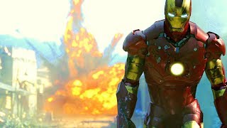 Iron Man vs Terrorists  Gulmira Fight Scene  Movie CLIP HD [upl. by Adrianne259]