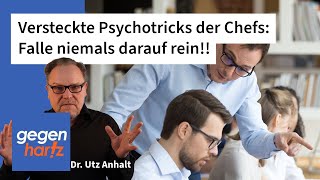 Geheime Psychotricks der Chefs Falle niemals darauf rein [upl. by Llehcam548]