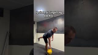 Ipsilateral Single Leg KB RDL [upl. by Ain37]