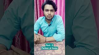 Part2  Beauty Parlour Makeup at home  Harsh Parashar [upl. by Aniraz411]