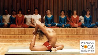 BKS Iyengar  Barbican Demonstration 1984 [upl. by Llenrag430]