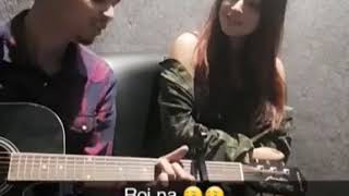 Shehnaz Gill Singing Roi na song [upl. by Mcevoy]