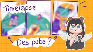 Je faisdes pubs 3 Timelapse ☀️🛥️ [upl. by Amorita]