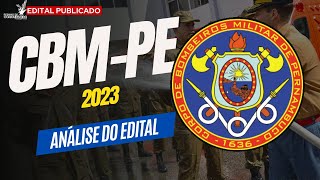 CBMPE  2023  Análise de edital  dicas [upl. by Latsryk]