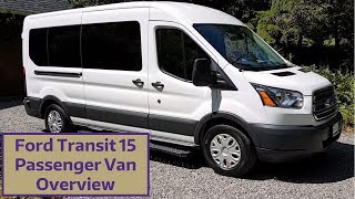 Ford Transit 15 Passenger Van Overview [upl. by Enneire]