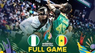 FINAL Nigeria v Senegal  Full Basketball Game  FIBA Womens AfroBasket 2023 [upl. by Wein]