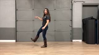 Cotton Eyed Joe Line Dance Instructional Video [upl. by Leanor]