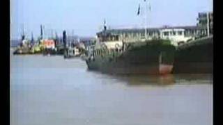 Tilbury  Gavesend Ferry in 80s [upl. by Elyrpa]