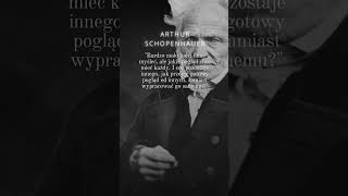 ARTHUR SCHOPENHAUER Cytat na dziś 1075 [upl. by Ajram]