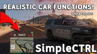 Great New Mod  SimpleCTRL  GTA 5 LSPDFR [upl. by Yregram]