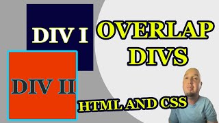 how to overlap Elements in CSS [upl. by Adnorehs]