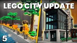 Custom Building and MILS Roads  LEGO City Update 5 [upl. by Aivul]