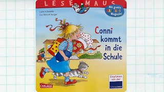 Conni kommt in die Schule Bilderbuch Hörbuch für Kinder [upl. by Sanoy]