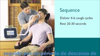 Cough Assist E70 subtitulado español [upl. by Maurilla828]