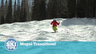 How to Ski Moguls  Turn Transitions  Steamboat Ski Resort Olympian Nelson Carmichael [upl. by Eyoj]