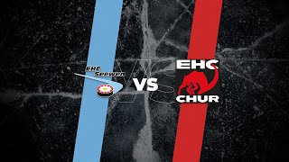 MyHockey League  EHC Seewen vs EHC Chur [upl. by Atirabrab]