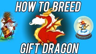 FIRST TRY How to breed Gift Dragon in DragonVale [upl. by Florine]