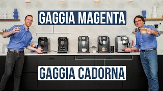 Compare Gaggia Magenta vs Gaggia Cadorna Automatic Espresso Machines [upl. by Stern]