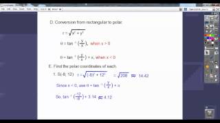 Change Polar to Rectangular and Rect to Polar  Section 93 [upl. by Eelyahs]