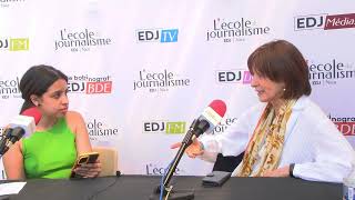 Festival du livre de Nice 2024  Interview de Patricia Allémonière journaliste et autrice [upl. by Tnomyar348]