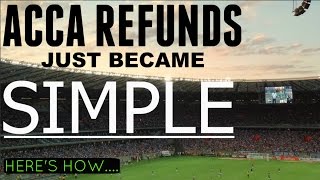 Matched Betting Accumulator Refunds Made Easy  An Overview of ACCA Catcher [upl. by Iruj]