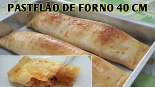 PASTELÃO DE FORNO 40 CM [upl. by Lednic826]