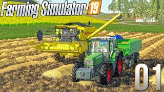 DÉCOUVERTE DE MA NOUVELLE FERME  Farming Simulator 19 [upl. by Yrrak]