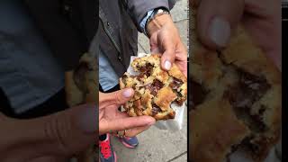 Levain Bakery Chocolate Chip Walnut Cookie in NYC [upl. by Micky82]