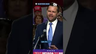 Campaign trail snapshot JD Vance in Reno Nevada July 30th 2024 [upl. by Erich41]