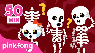 Chumbala Cachumbala💀 Las Calaveras Salen de su Tumba  Canciones Infantiles de Halloween  Pinkfong [upl. by Raphaela805]