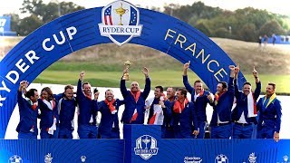 All the Best Shots from the Sunday Singles Matches  2018 Ryder Cup [upl. by Robinett352]