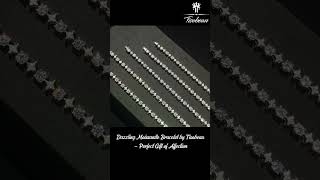 Dazzling Moissanite Bracelet by Tisobeau – Perfect Gift of Affection moissanite braceletsjewelry [upl. by Avis]