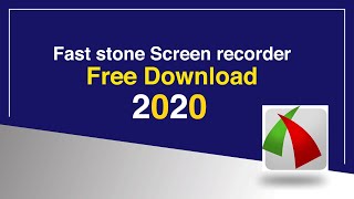 How to download and install fast stone capture free screen recorder 2020 [upl. by Biles]