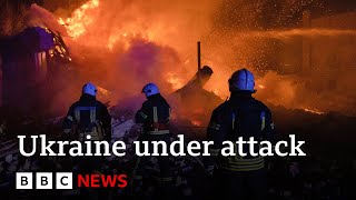 Ukraine war Russia hits back after Kyiv attack on border city  BBC News [upl. by Willcox]