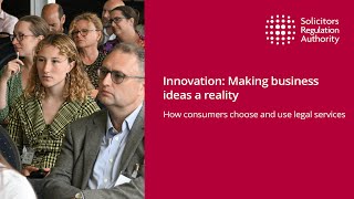 Innovate Bristol 2023  How consumers choose and use legal services [upl. by Sisco]