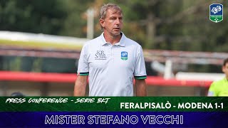 𝑺𝑬𝑹𝑰𝑬 𝑩𝑲𝑻  FERALPISALÒ  MODENA 11 Mister Stefano Vecchi [upl. by Yorker]