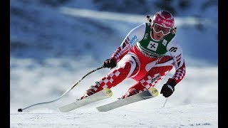 Janica Kostelić downhill gold WCS Bormio 2005 [upl. by Dempsey]