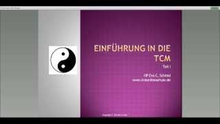 Schnupperseminar Einführung in die traditionelle chinesische Medizin [upl. by Adnana]