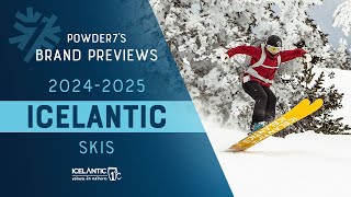 20242025 Icelantic Skis Preview  Powder7 [upl. by Elexa967]