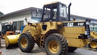 3 UNITS WHEEL LOADER KOMATSU WA3206CATTERPILLAR 910FCATERPILLAR 962H JAPAN SURPLUS HEAVY EQUIT [upl. by Alvord]