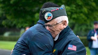 WWII Battlefield Return  Heroes Return To Normandy 74th DDAY Anniversary [upl. by Pendleton]