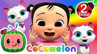 Ceces Super Cute Kitty Cat  2 HOUR CoComelon Kids Songs amp Nursery Rhymes [upl. by Arhas]