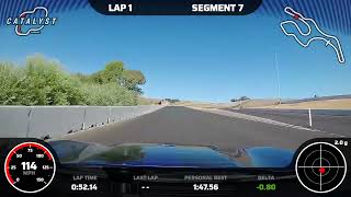 Sonoma Raceway 2017 Camaro SS 1453 [upl. by Boak]