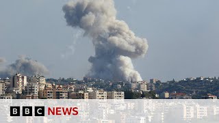 Israel and Hezbollah carry out new strikes after deadliest day in Lebanon since 1990  BBC News [upl. by Hock]