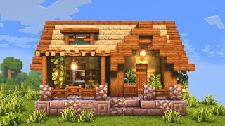 Minecraft Starter Haus bauen Tutorial 120  Starter Haus bauen in Minecraft Survival Tutorial [upl. by Avlasor]