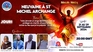 NEUVAINE A SAINT MICHEL ARCHANGE 2024 Jour1 Se libérer de la sorcellerie inconsciente [upl. by Lashonde456]