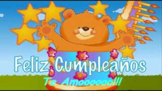 FELIZ CUMPLEAÑOS CEPILLIN wmv [upl. by Nalda]