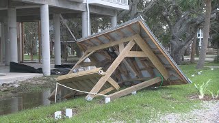 Multiple counties still under flood warning following Hurricane Debby [upl. by Adnaloj]