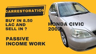 Honda civic vti 2002 walkaround after restore [upl. by Sualocin239]