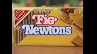 80s Ads Nabisco Fruit Chewy Fig Newtons 1983 [upl. by Nolrah]